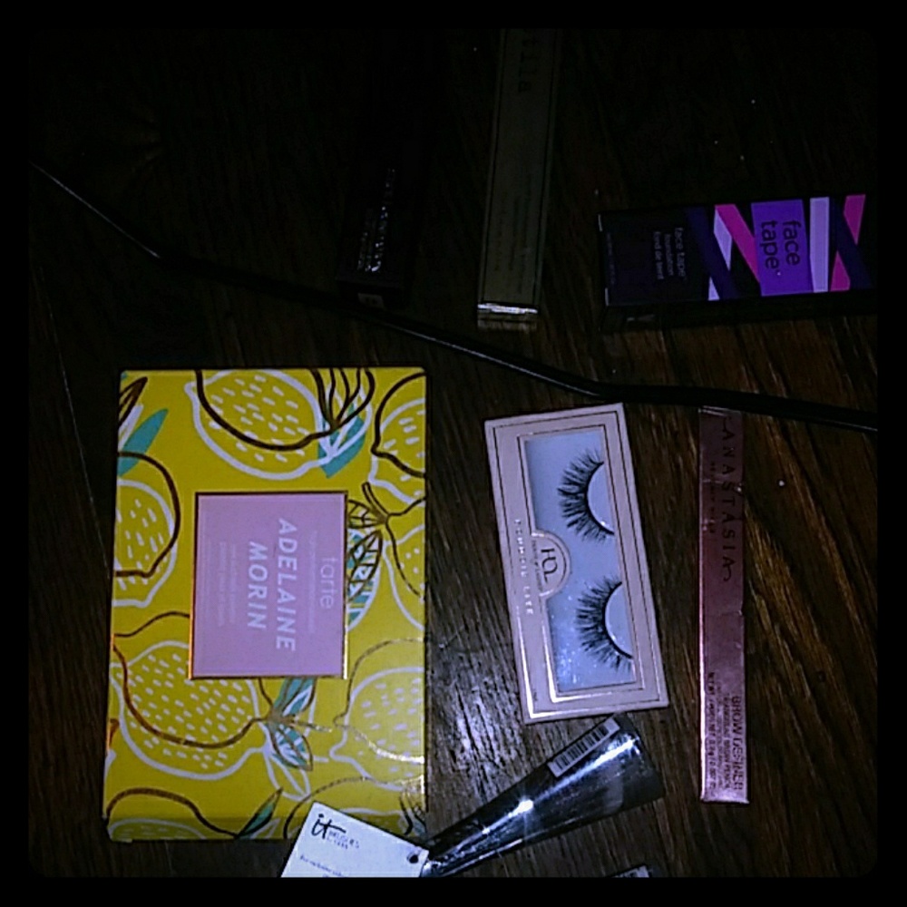 Tarte make up palletes,brow difinders, eyeliner
